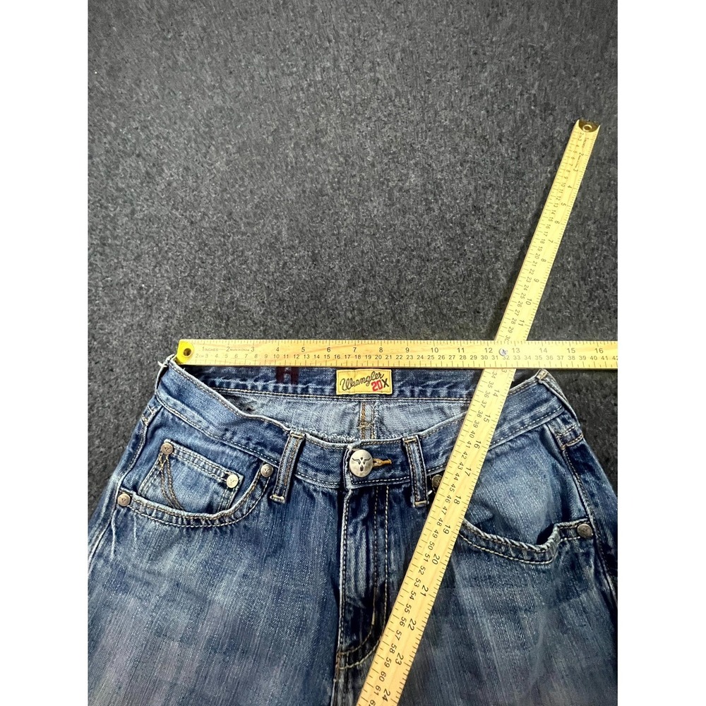 Wrangler 20X No 42 Western Cowboy Jeans Men's 32x32 Blue Denim Whiskered Outdoor - Picture 7 of 11